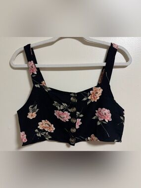 American Eagle Floral Crop Top